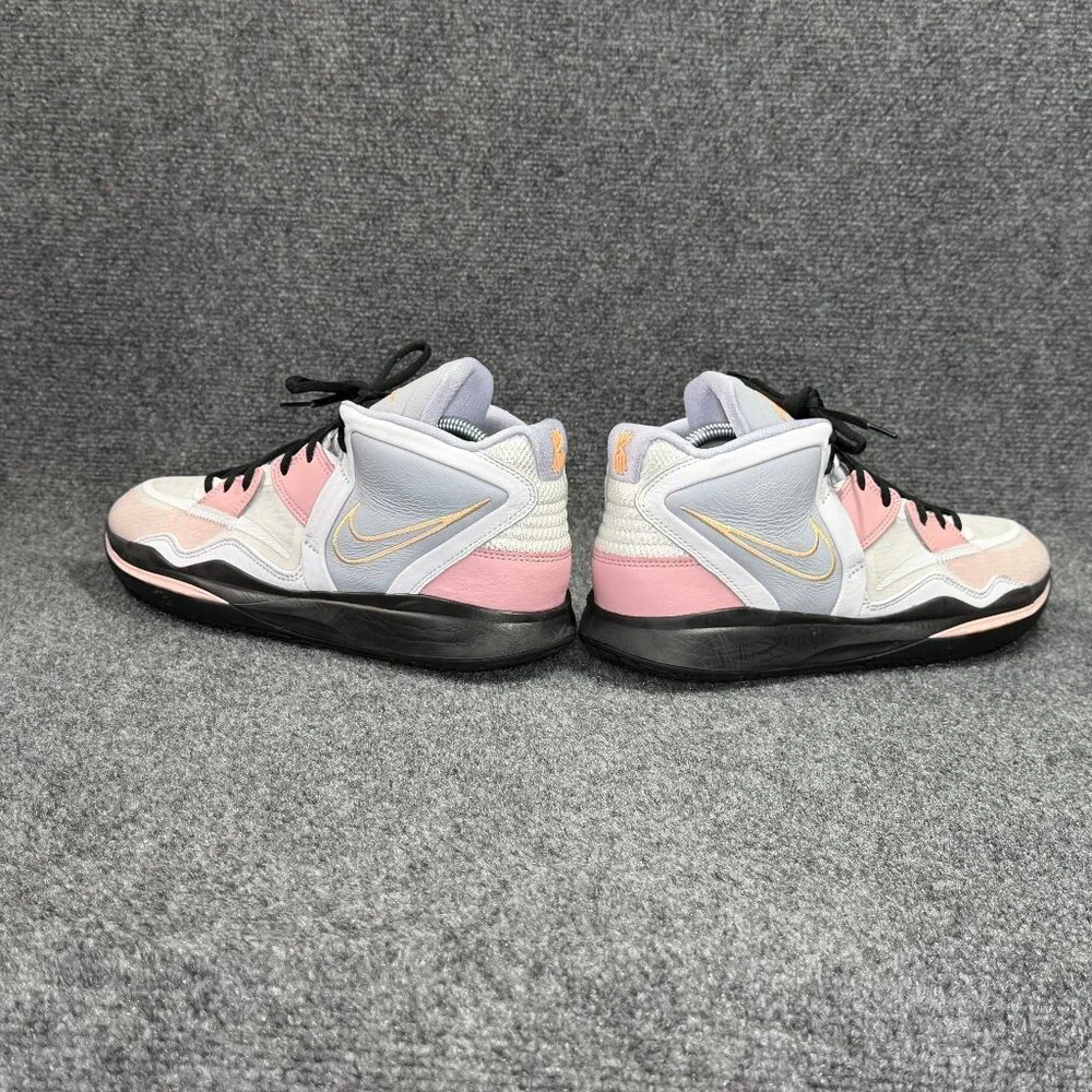 Nike Kyrie Infinity Basketball‎ Shoes Men's Size 12.5 Grey Pink Athletic Retro